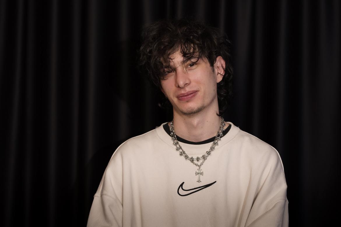 Iosiph Kruz, DJ și producer, în studioul Radio DEEA