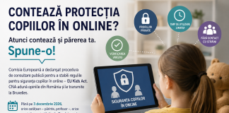 CONTEAZĂ PROTECȚIA COPIILOR ÎN ONLINE?